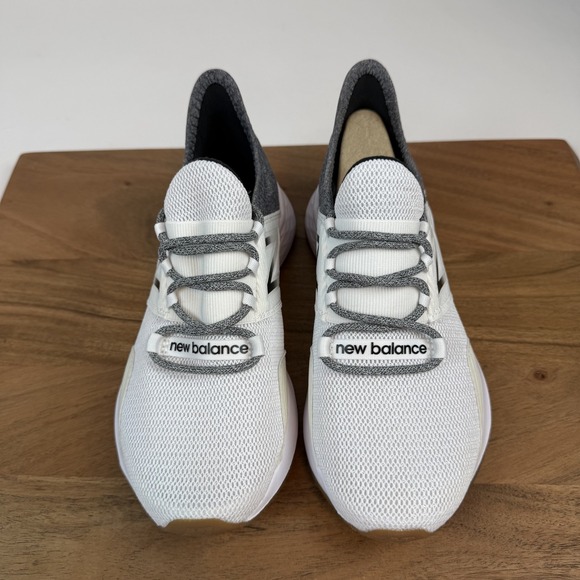 New Womens New Balance Fresh Foam Roav Tee Shirt White Casual Sneakers Sz 6 NIB - Picture 4 of 8